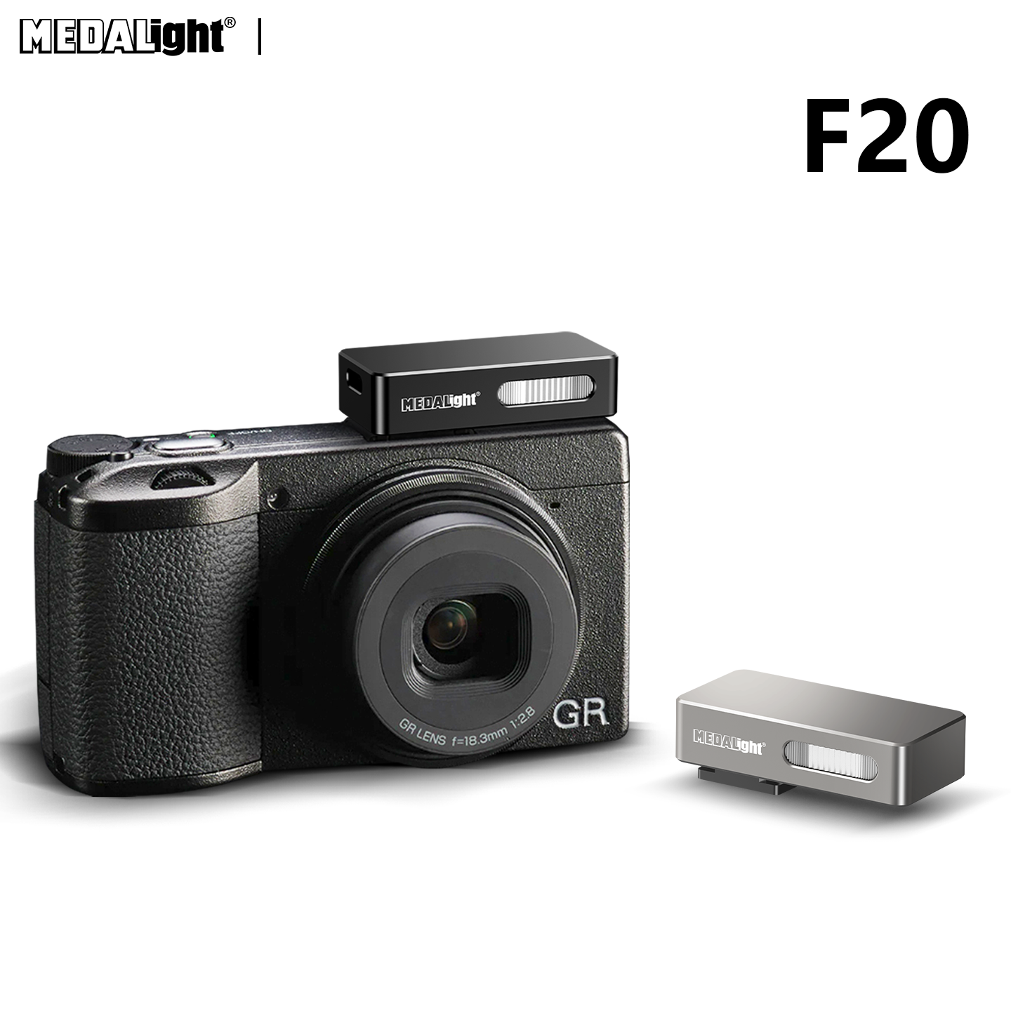 Medalight F20 Mini Rechargeable Camera Flash