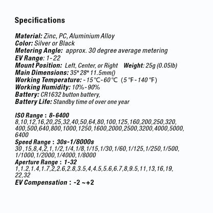 Reflx Lab | Light Meter